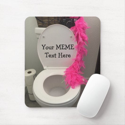Toilettenhebe Witzig Ein MEMO Mousepad (Mit Mouse)