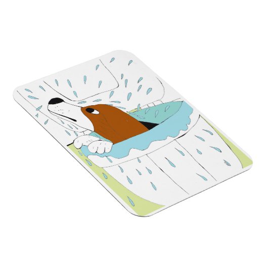 Toilettenhund Magnet (Rechte Seite)