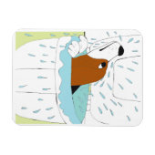 Toilettenhund Magnet (Horizontal)