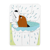 Toilettenhund Magnet (Vertikal)