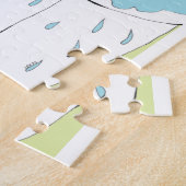 Toilettenhund Puzzle (Seite)