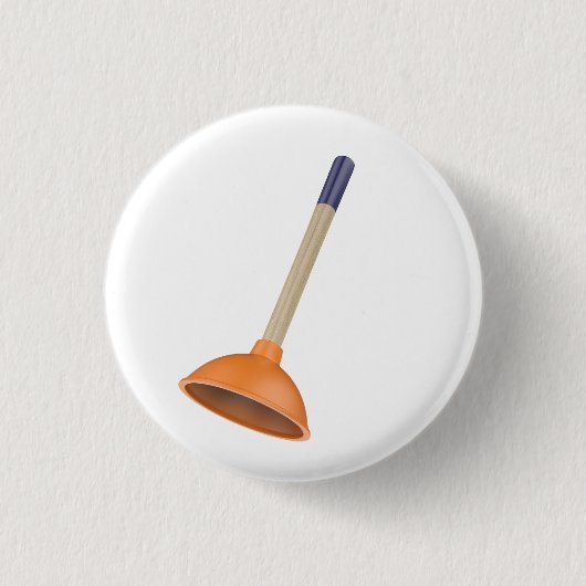 Toilettenkolben mit Holzgriff Button (Vorderseite)