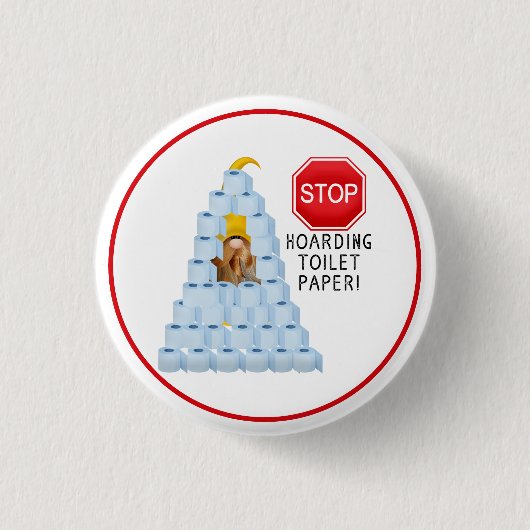 Toilettenpapier anhalten button (Vorderseite)