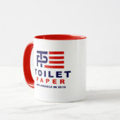 Toilettenpapier für Amerika 2016 - Tasse (Vorderseite Links)