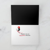 Toilettenpapier Geburtstagstorte Karte (Innenseite)