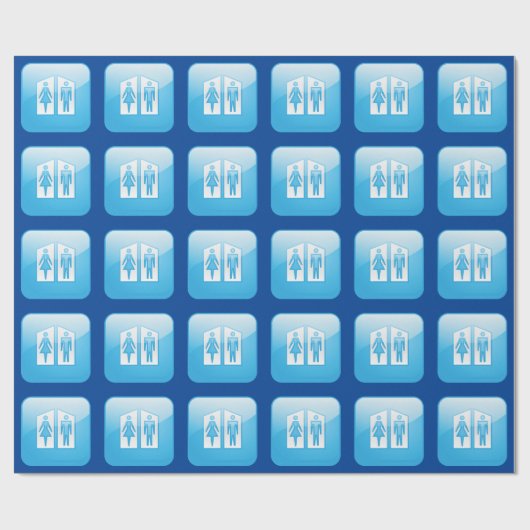 Toilettenpapier Geschenkpapier (Flach)