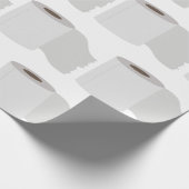 Toilettenpapier Geschenkpapier (Ecke)