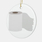 Toilettenpapier Keramik Ornament (Links)