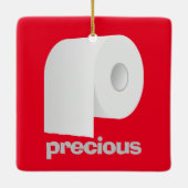 Toilettenpapier Keramikornament (Rückseite)