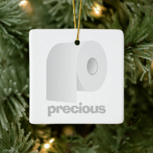 Toilettenpapier Keramikornament