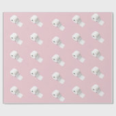 Toilettenpapier lustige Quarantäne Geschenkpapier (Flach)
