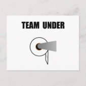 Toilettenpapier Postkarte (Vorderseite)