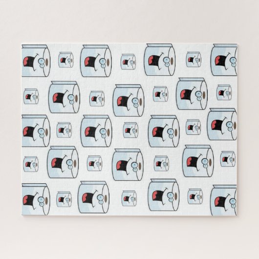 Toilettenpapier Puzzle (Horizontal)
