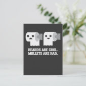 Toilettenpapier Redneck Becher coole Mülleimer sch Postkarte (Stehend Vorderseite)