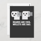 Toilettenpapier Redneck Becher coole Mülleimer sch Postkarte (Vorne/Hinten)