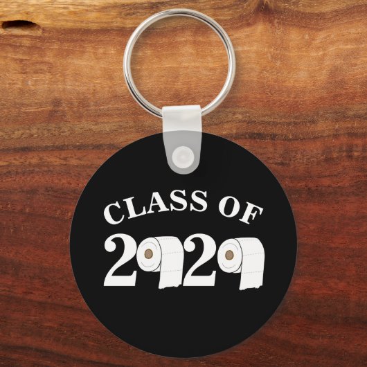 Toilettenpapier-Rollkurs 2020 lustiger Abschluss Schlüsselanhänger (Vorderseite)