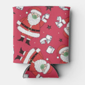 Toilettenpapier Santa Clause Dosenkühler (Vorderseite)