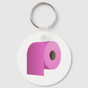 Toilettenpapier Schlüsselanhänger