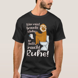 Toilettenpapier Sprichwort Toilettenständer auf To T-Shirt
