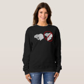 Toilettenpapier Sweatshirt (Vorne ganz)
