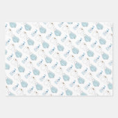 Toilettenpapier und Gesichtsmasken aus feiner Hand Geschenkpapier Set (Vorderseite 3)