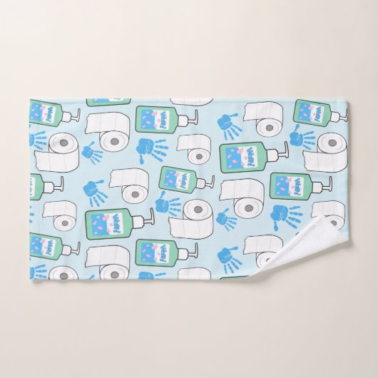 Toilettenpapier und Handschangenmuster Handtuch (Handtuch)