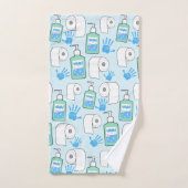 Toilettenpapier und Handschangenmuster Handtuch (Handtuch)