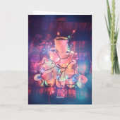 Toilettenpapier Weihnachtsbaum Karte (Rückseite)