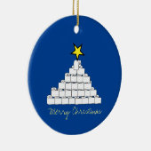 Toilettenpapier Weihnachtsbaum Ornament (Rechts)