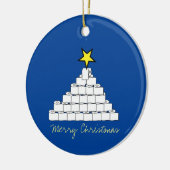 Toilettenpapier Weihnachtsbaum Ornament (Links)