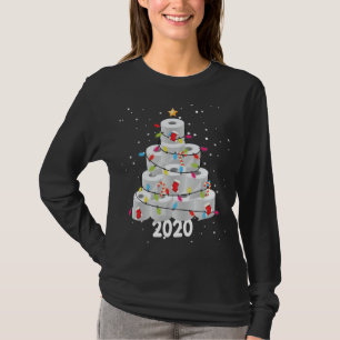 Toilettenpapier Weihnachtsbaum Ugly Weihnachtsfami T-Shirt