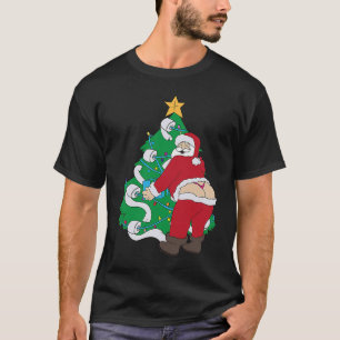 Toilettenpapier Weihnachtsbaum Weihnachtslieder T-Shirt