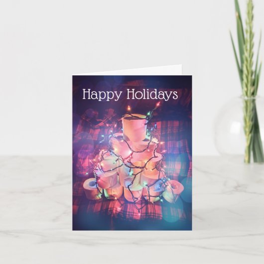 Toilettenpapier Weihnachtskarte (Variante) Spaß Feiertagskarte (Vorderseite)