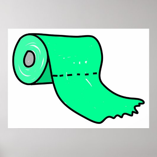Toilettenrollen Poster (Vorne)