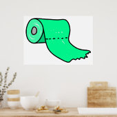 Toilettenrollen Poster (Küche)
