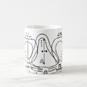 Toilettensitz Kaffeetasse (Mittel)