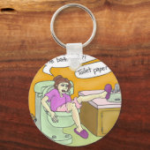 Toilettensitz Mayhen Schlüsselanhänger (Vorderseite)