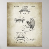 Toilettensitz-Patent Poster (Vorne)