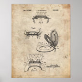 Toilettensitz Patent Poster (Vorne)