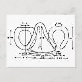 Toilettensitz Postkarte (Vorderseite)