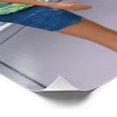 Toilettensitzkonflikt Poster (Ecke)