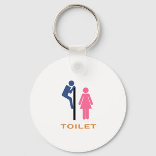Toilettenspitzen Schlüsselanhänger