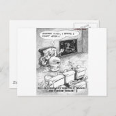 Toilettentraining Funny Gifts & Sammlerstücke Postkarte (Vorne/Hinten)