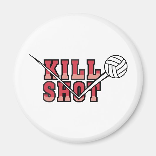 Toill Shot Volleyball Magnet (Vorne)