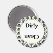 Toille Clean Dirty Dishwasher Magnet (Vorderseite/Rückseite)