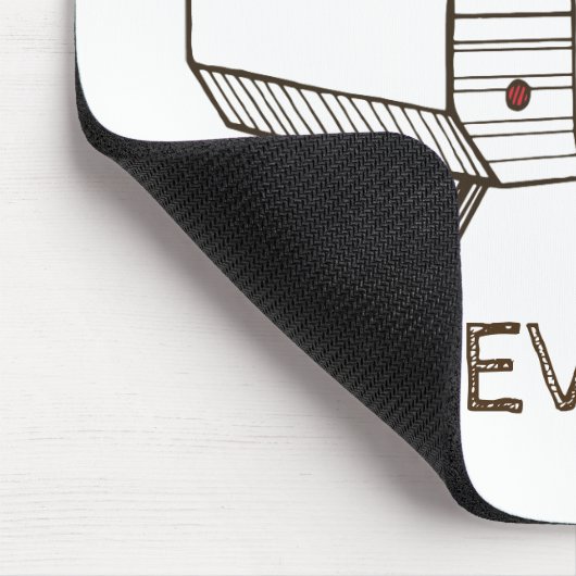 Toind Behind Camper Caravan Personalisiert Mouse P Mousepad (Ecke)