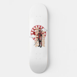 Toitsu Army Red Samurai Skateboard