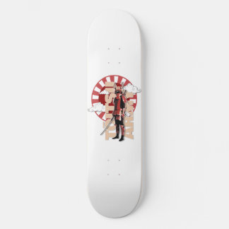 Toitsu Army Red Samurai Skateboard