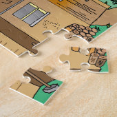 Toivo und Eino Yooper Cartoon-Puzzle Puzzle (Seite)