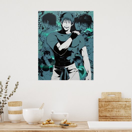 Toji Fushiguro Poster (Küche)